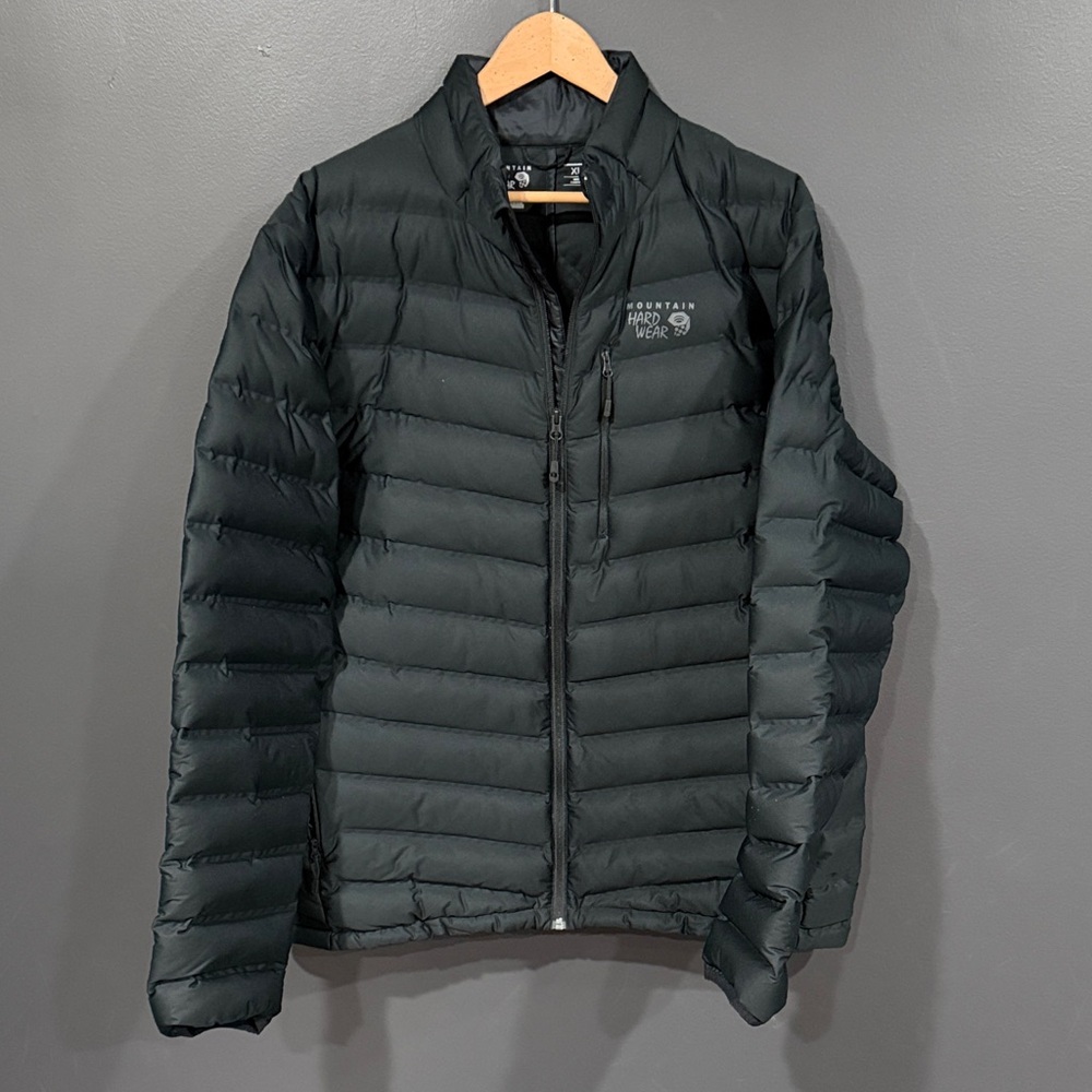 Mountain Hardwear StrechDown Men's Dark Puffer Jacket XL